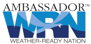 Weather-Ready Nation (WRN) Ambassador Badge
